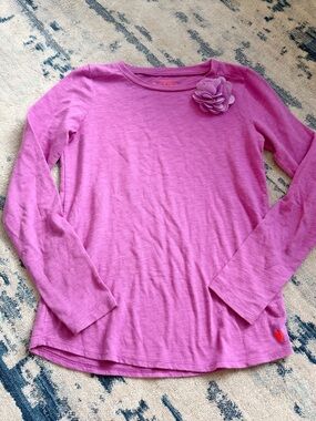 Crewcuts Girl’s Floral Long Sleeve Tshirt Size 10